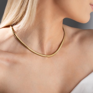 18K Gold Filled Chain Necklace, Cuban Chain, Cable Chain, Paperclip Chain, Twist Chain, Figaro Chain, Curb Chain image 3