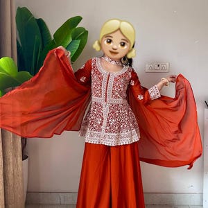 Heavy Embroidery Sequins Floral Hand Work Georgette Fabric Shalwar Kameez Dupatta Set Pakistani Bridesmaid Nikah Wear Eid Festival Use Dress