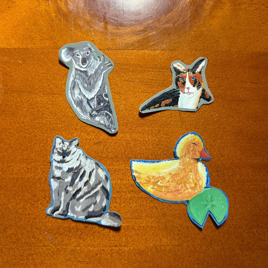 Painting Sticker Pack | Cute Stickers, Laptop, Water Bottle, Journal ...