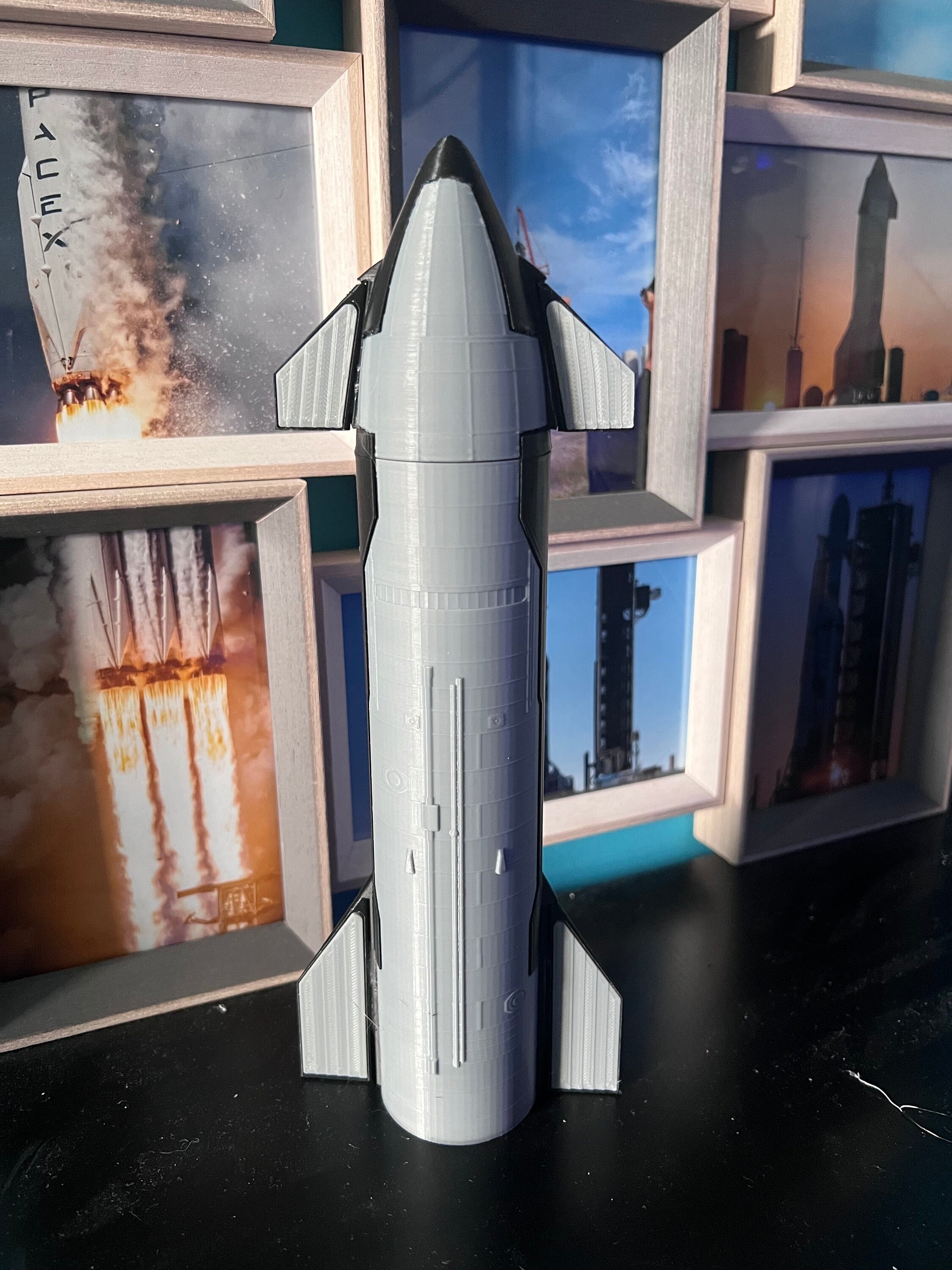 Spacex Starship Model Etsy