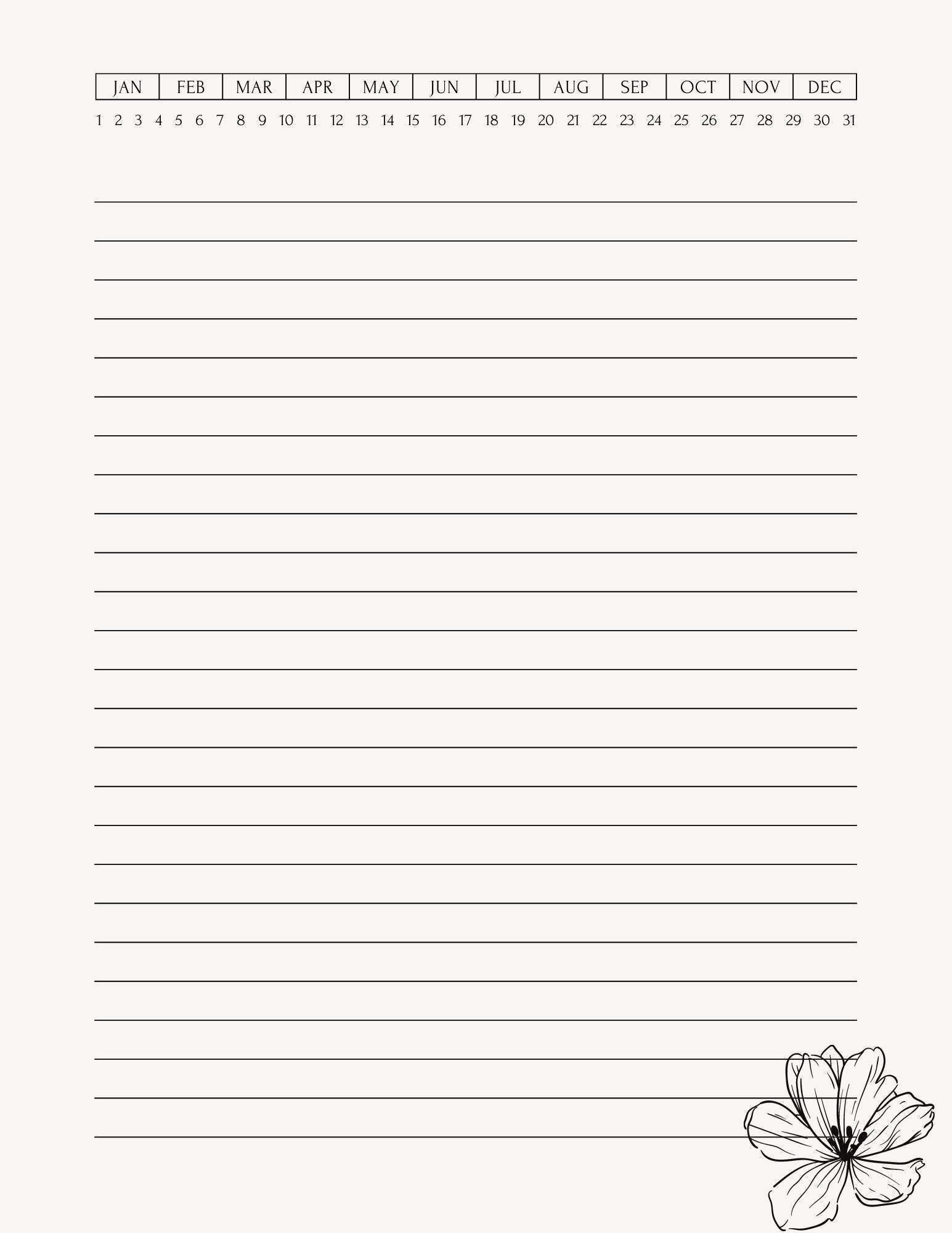 Digital/printable Daily Planner - Etsy