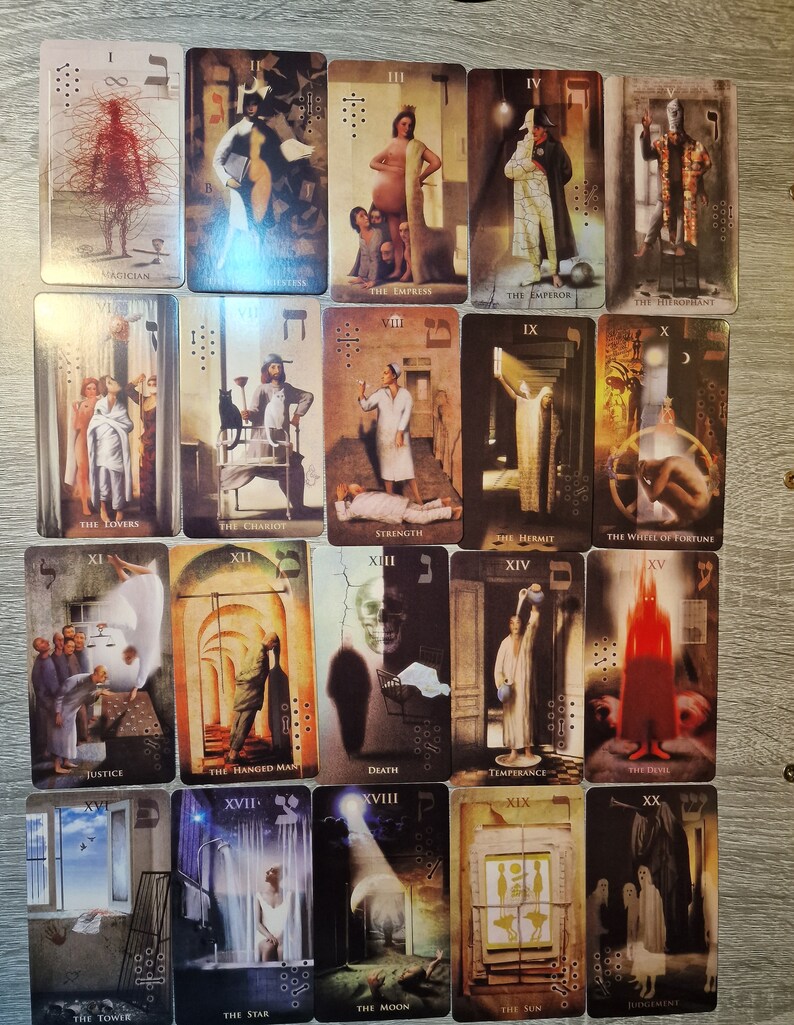 MADHOUSE Tarot Card Deck - Etsy