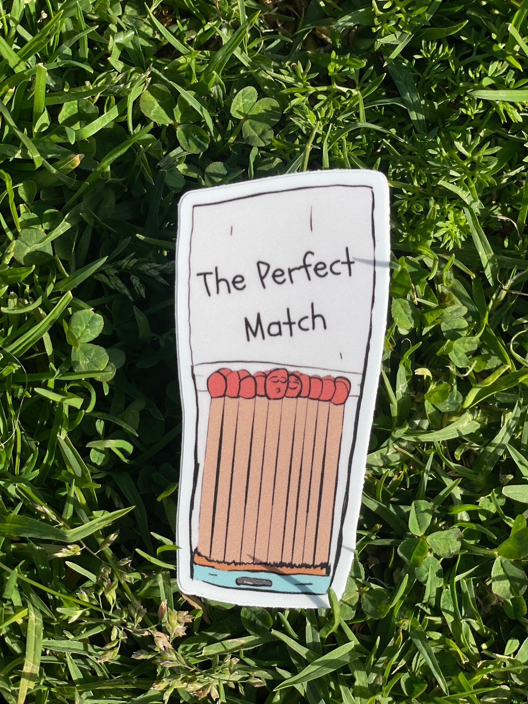 The Perfect Match -sticker - Etsy