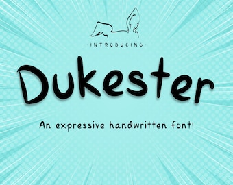 Handwritten Comic Font (OTF & TTF), Commercial Use