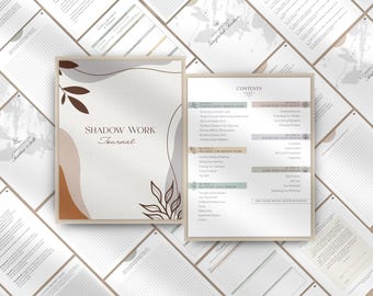 Shadow Work Journal: Inner Child Healing, Anxiety Prompts (Digital Download)