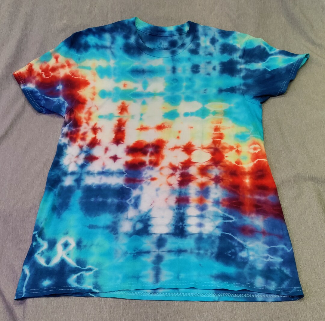 Rainbow Chaos Tie Dye T-Shirt main image 1