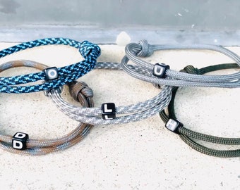 Friendship Bracelet Personalized bracelet Initial bracelet Letter Bracelet Wish Bracelet Couple bracelet Letter Bracelet
