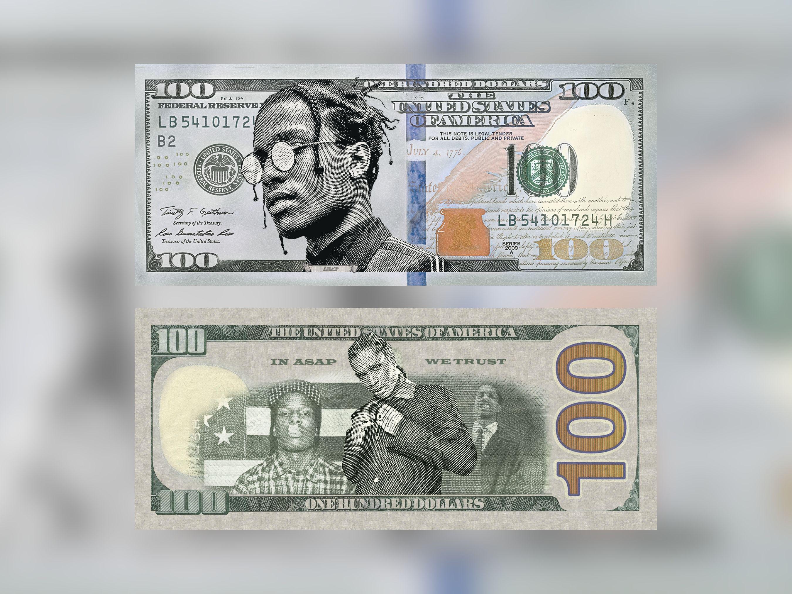 Fake Bank Rapper Drake Kanye Kendrick Travis ASAP J Cole Rapper Bundle, Fake Money, Face ...