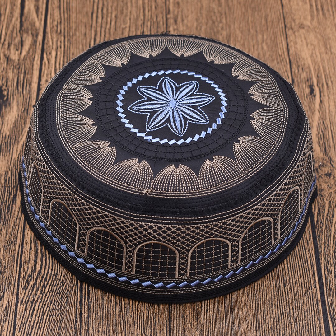 Islamic Muslim Hat Skull Cap Kufi Hat Turkish Skull Cap Prayer Namaz