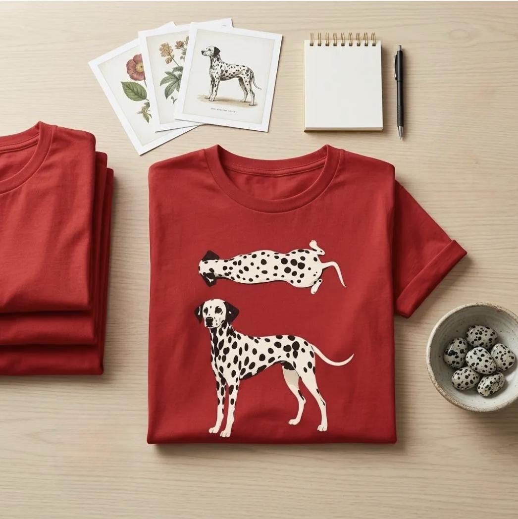 ダルメシアンtシャツ - Etsy 日本