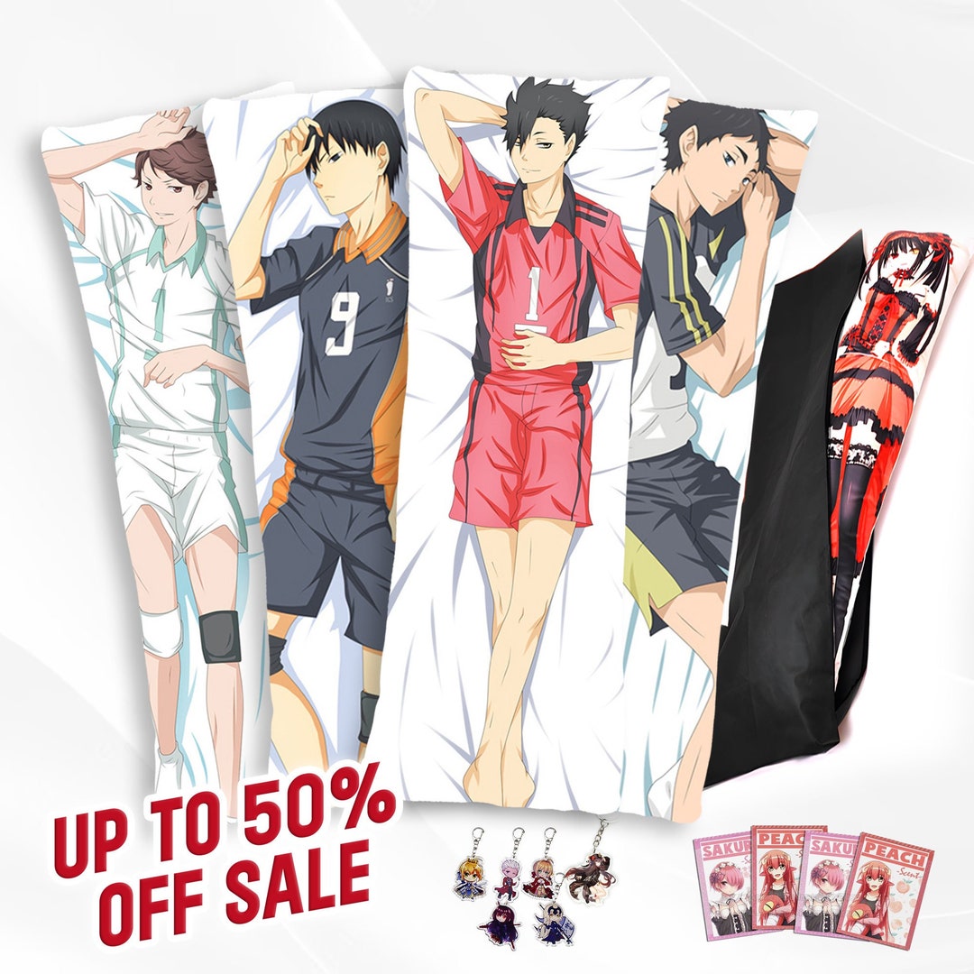 Custom Made Body Pillow Cover All Anime Fan Art Husbando Design ...