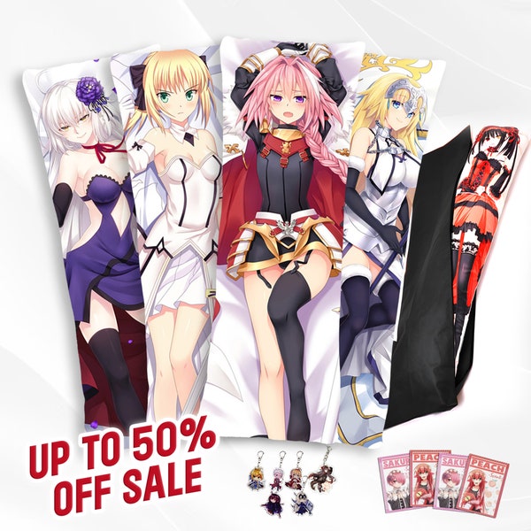 Custom Made Body Pillow Cover Anime Fan Art Fate Grand Order Dakimakura Hugging Pillow Case DIY Personalized Doublesided