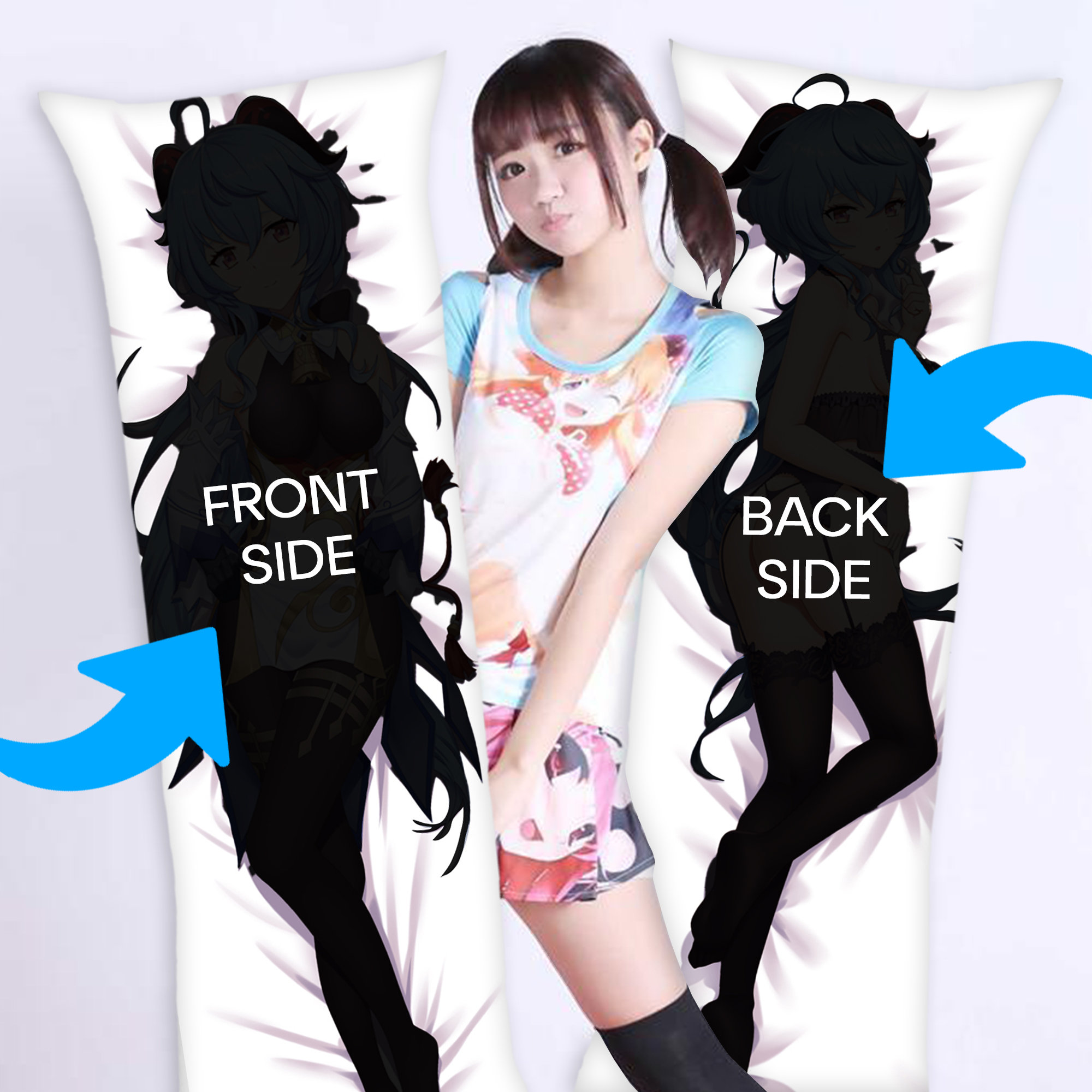 Custom Made Body Pillow Cover Anime Fan Art Danganronpa All Designs Dakimakura Hugging Pillow Case DIY Personalized Photo Doublesided Etsy Canada