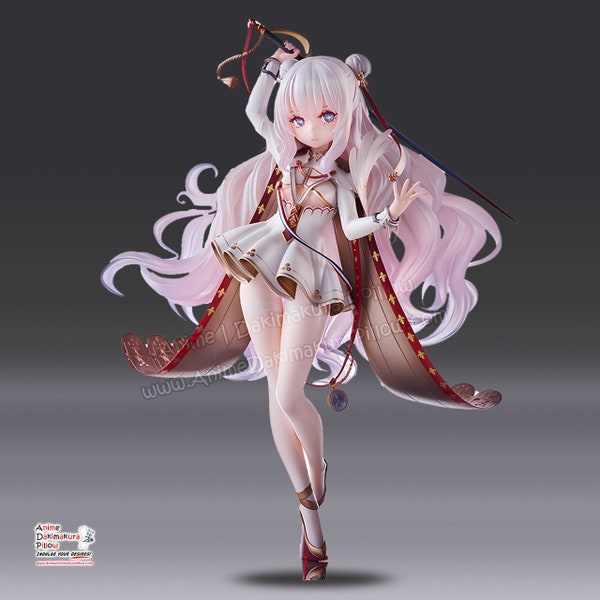 Anime Azur Lane Crosswave 3D Painted Clay Figure Custom Statue Sculpture Figurine Model Toy Modeled Collection Gift Otaku Fandom 30cm