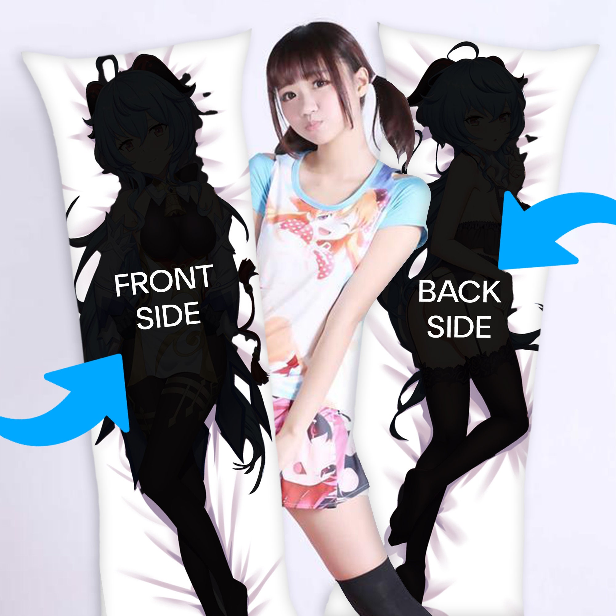SCHOOL-LIVE! Kurumi Ebisuzawa K-ON! Azusa Nakano Anime Dakimakura Pillow  Case - Custom Body Pillow