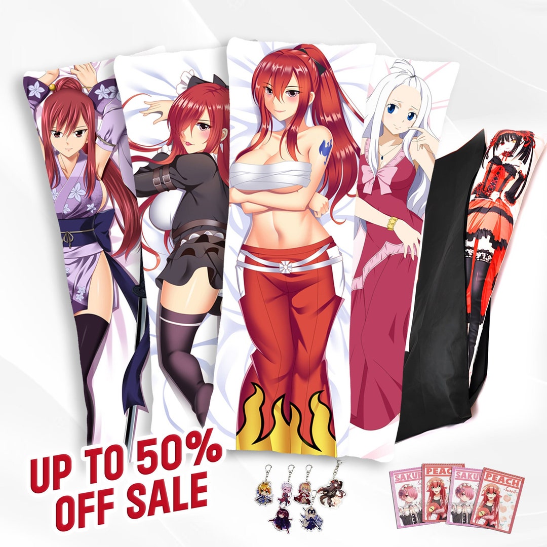 Fairy tail erza body pillow hotsell
