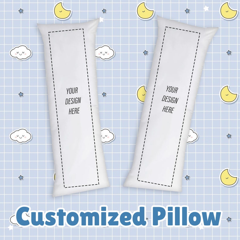 Custom Made Body Pillow Cushion Cover Case Hugging Body Pillow Cover