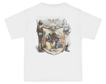 Medieval Coat of Arms T-Shirt | Heraldic Shield Back Print