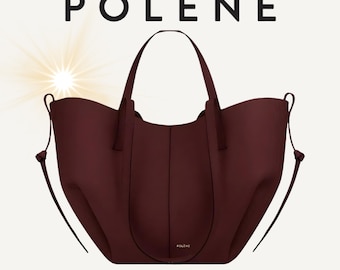 Borsa Polène Cyme - Taglia grande con tasche - Completa di etichette e sacchetto antipolvere