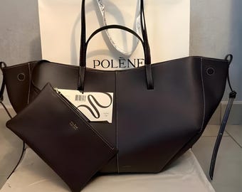 Borsa Polène CYME nera - Con etichette