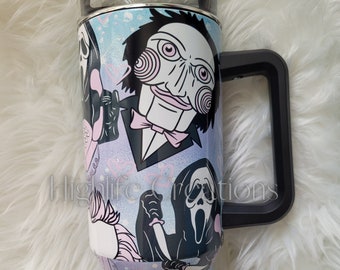 40oz Pastel Horror Tumbler