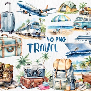 Watercolor Travel Suitcase Stock Illustration - Download Image Now -  Watercolor Painting, Watercolor Paints, Suitcase - iStock