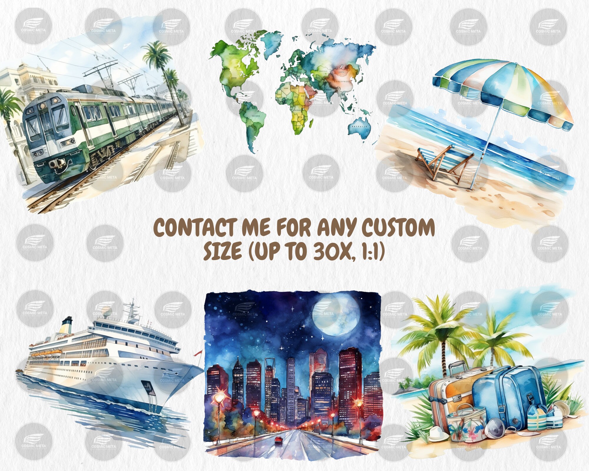Watercolor Travel Images – Browse 294,945 Stock Photos, Vectors