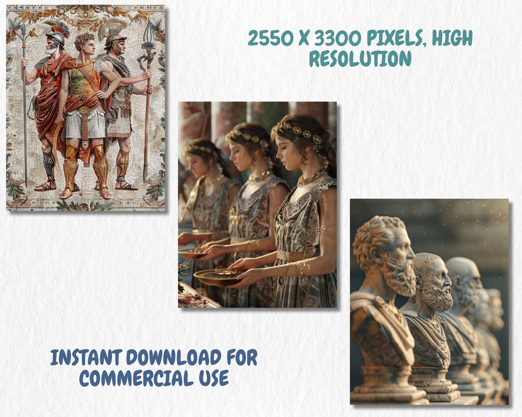 Ancient Rome Digital Paper: Roman Empire Backdrops (PDF) - Etsy Australia