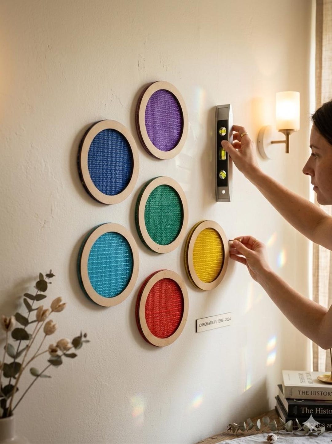 sensory wall graphics including both the infinity path... Colorful Sensory Wall Art Panels – Interactive Wooden Frame Decor for ...