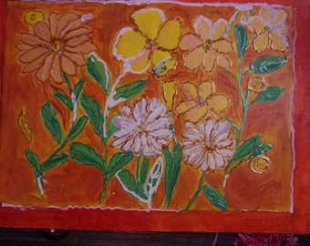 Acrylic Painting Flowers