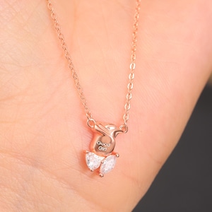 Good Girl - Discreet day collar, Elegant Rose engraved necklace, Dom sub jewelry gifts for her.
