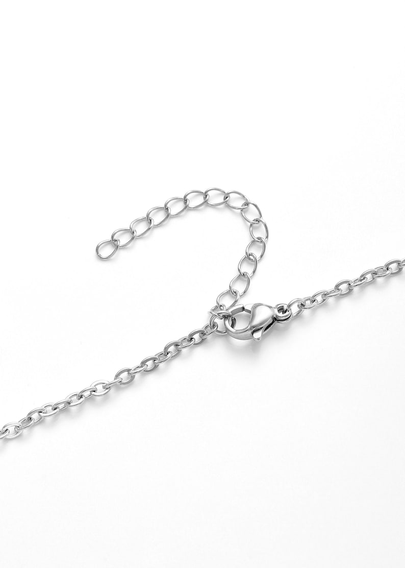 Locking day Collar – Good Girl necklace with hex lock, Discreet day collar gift for women, Dom sub jewelry, Permanent locking collar for her Lobster w Extension