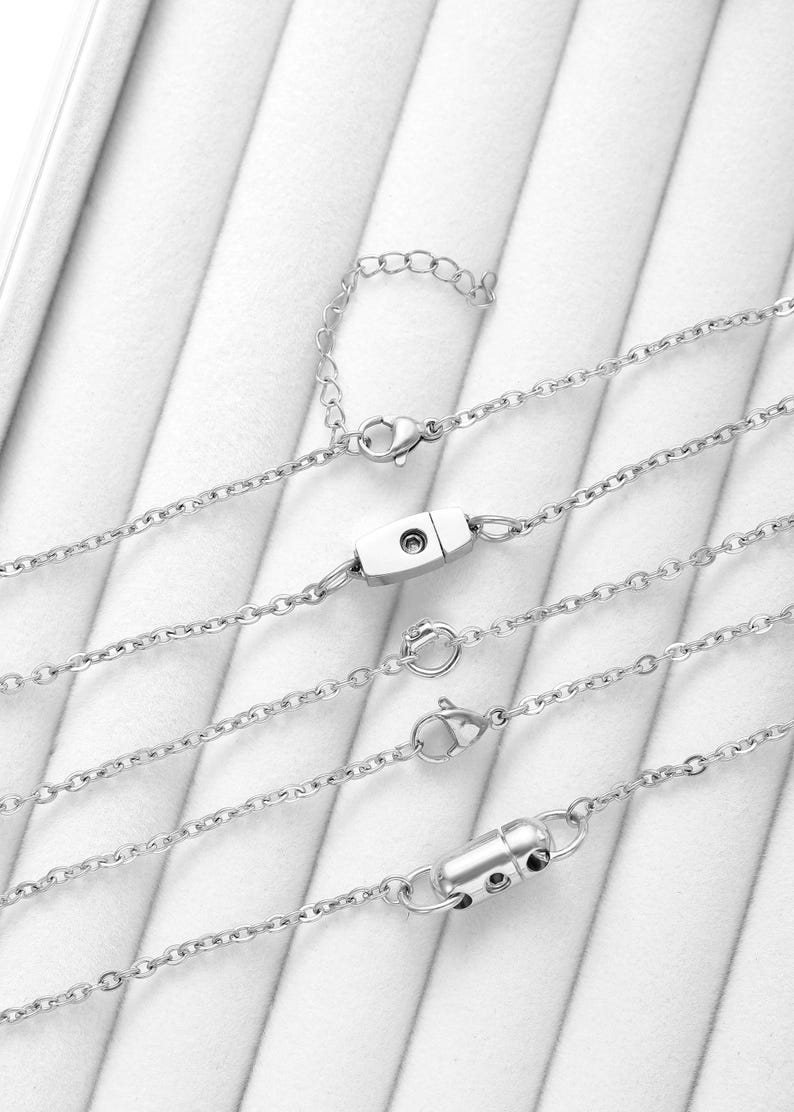 Locking day Collar – Good Girl necklace with hex lock, Discreet day collar gift for women, Dom sub jewelry, Permanent locking collar for her image 10