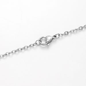 Locking day Collar – Good Girl necklace with hex lock, Discreet day collar gift for women, Dom sub jewelry, Permanent locking collar for her Lobster Claw