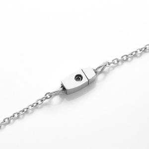 Locking day Collar – Good Girl necklace with hex lock, Discreet day collar gift for women, Dom sub jewelry, Permanent locking collar for her Hex Lock Flat