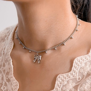 Locking day Collar – Good Girl necklace with hex lock, Discreet day collar gift for women, Dom sub jewelry, Permanent locking collar for her