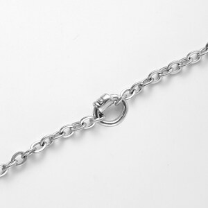 Locking day Collar – Good Girl necklace with hex lock, Discreet day collar gift for women, Dom sub jewelry, Permanent locking collar for her Forever 925 SS Lock