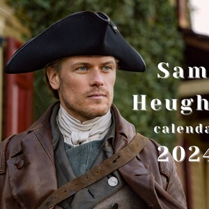 Sam Heughan 2024 Calendar Etsy UK
