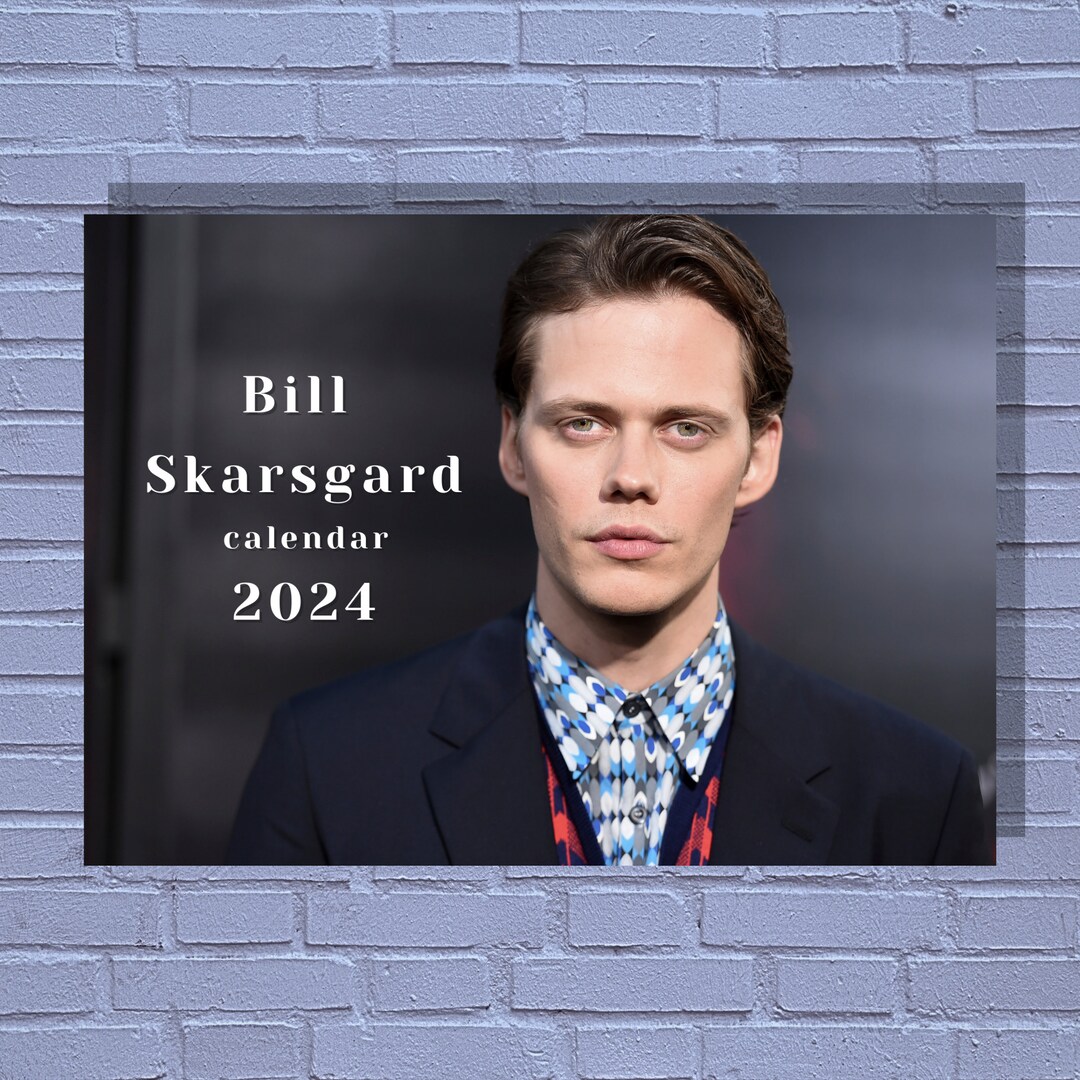 Bill Skarsgard 2024 Calendar Etsy