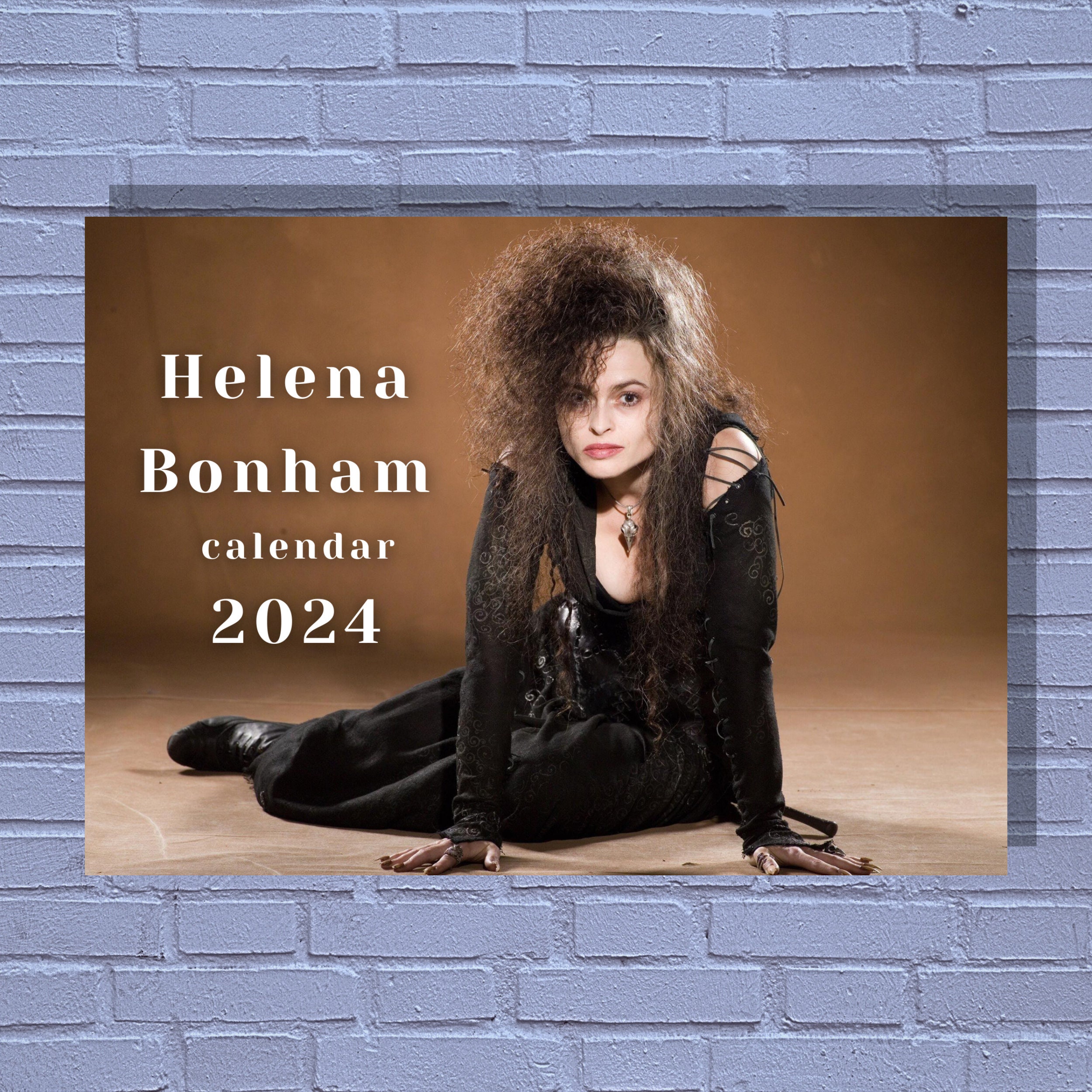 Helena Bonham 2024 Calendar Etsy
