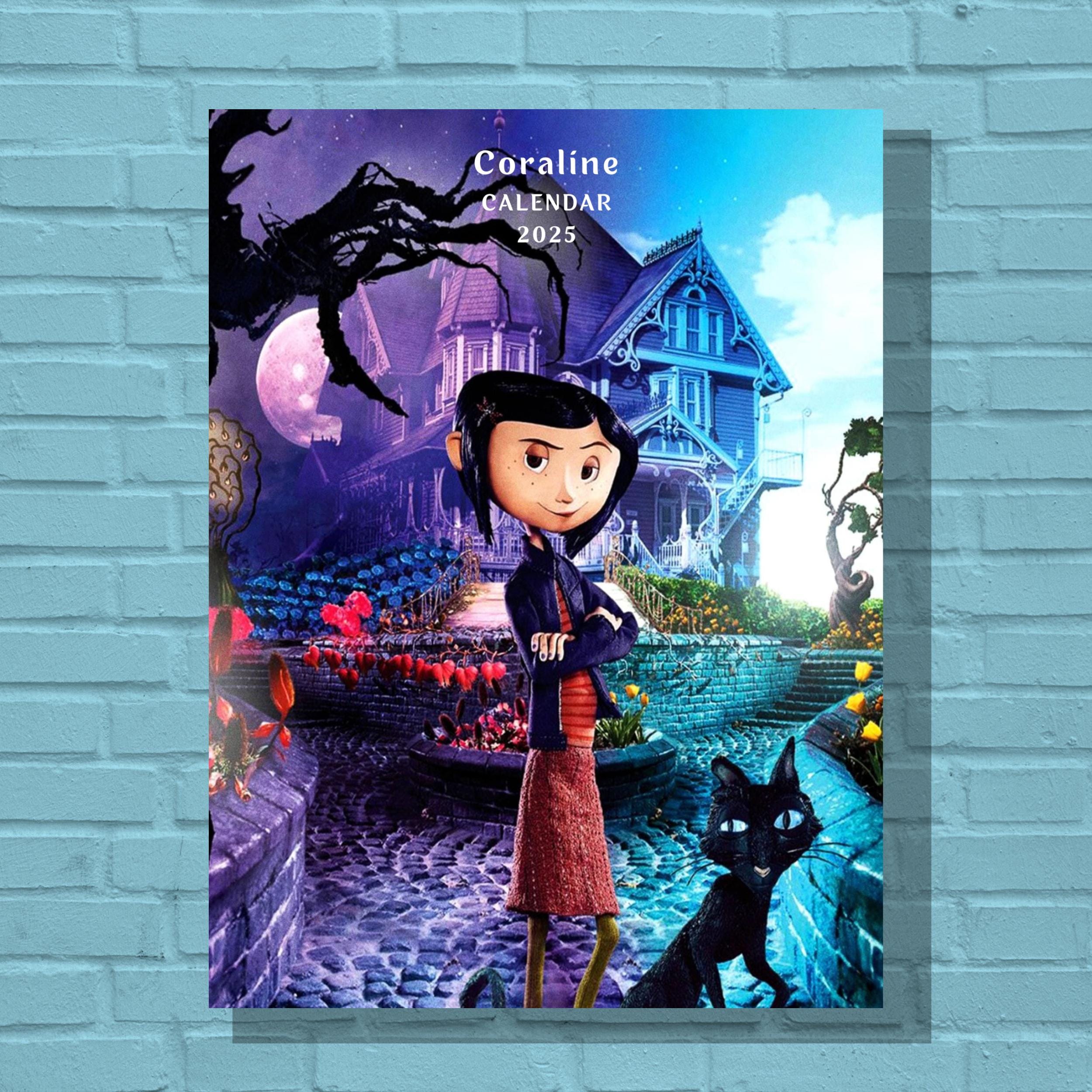 Coraline 2025 Calendar Etsy