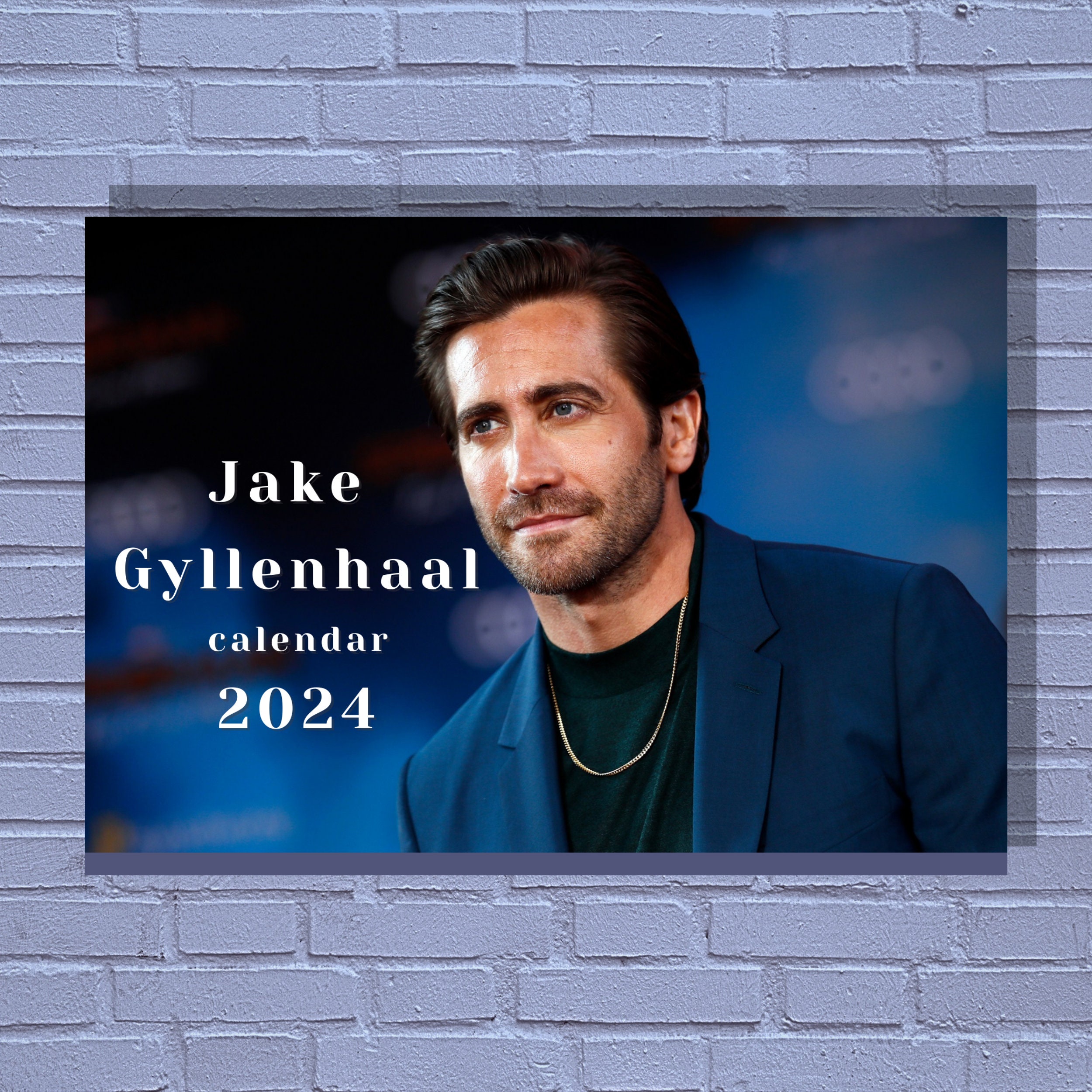 Jake Gyllenhaal 2024 Calendar Etsy