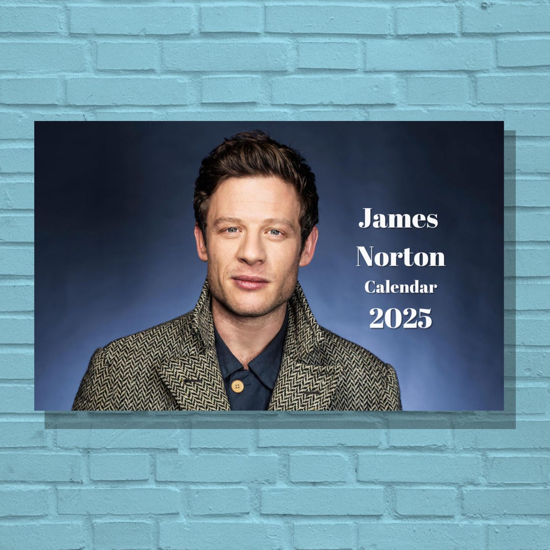 James Norton 2025 Calendar - Etsy