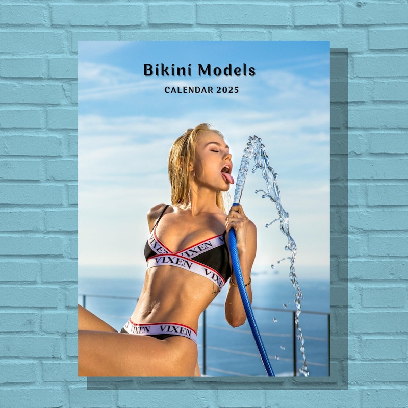 Hot Women 2025 Calendar Etsy