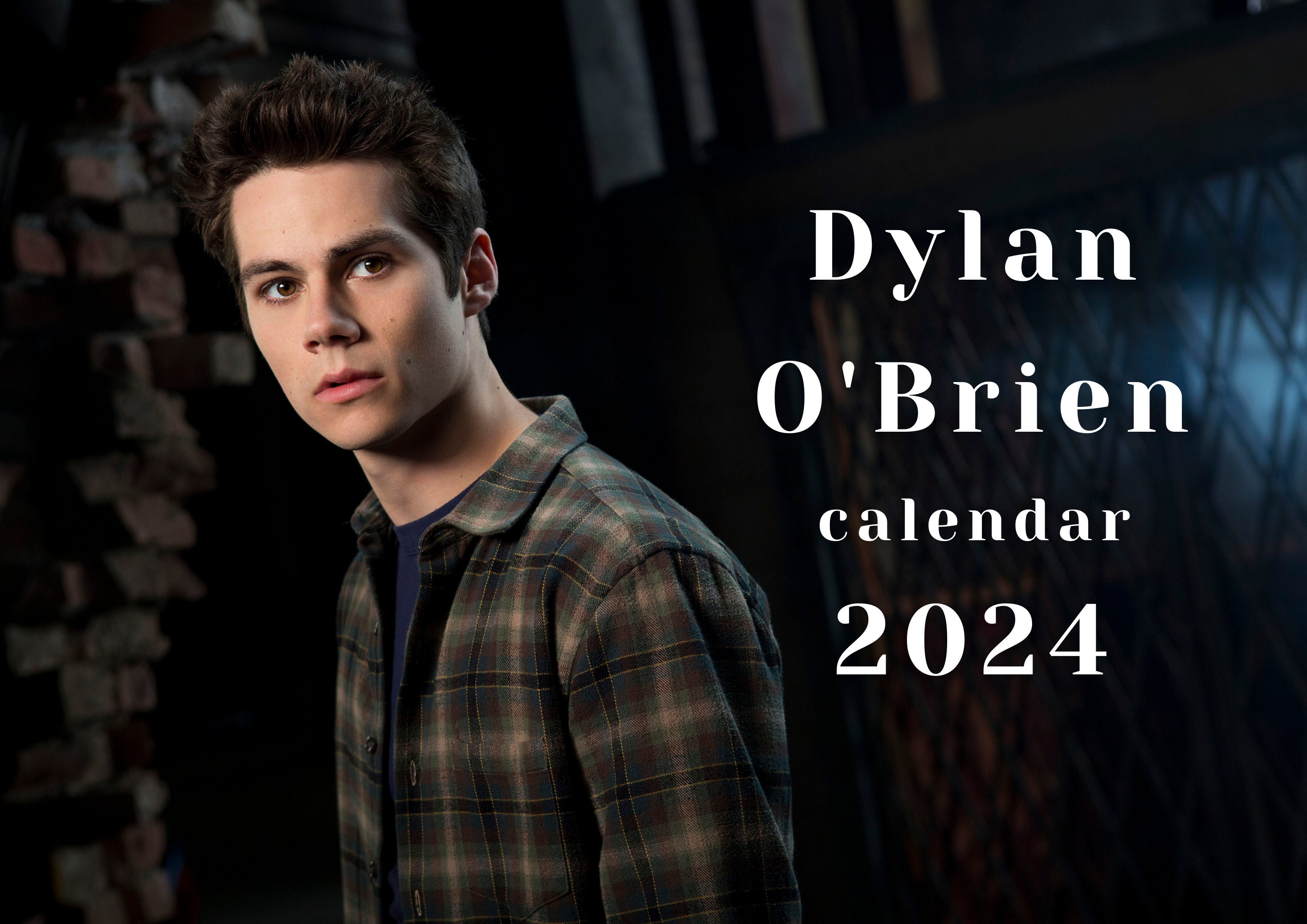 Dylan O'brien 2024 Calendar Etsy