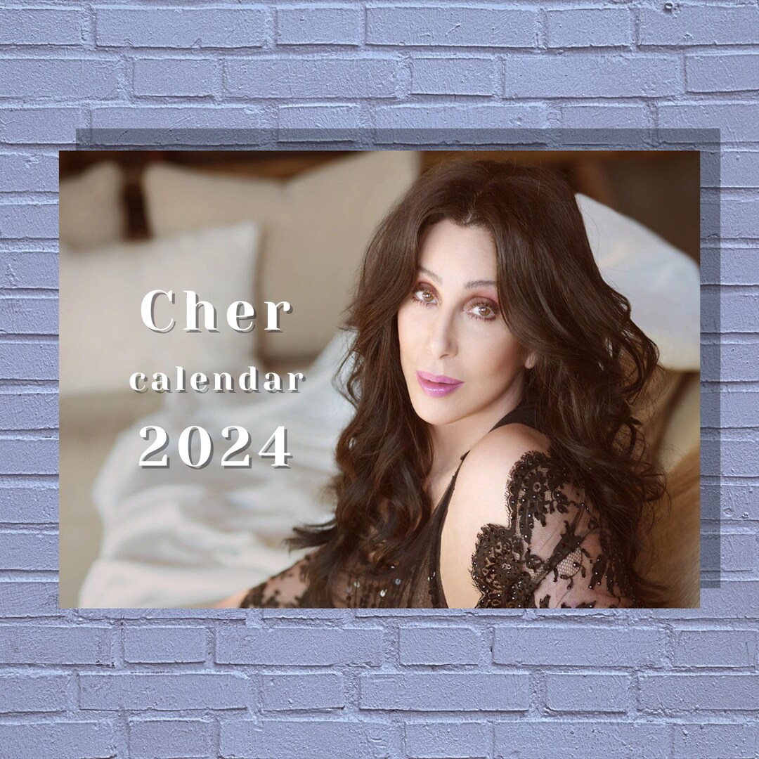 Cher 2024 Calendar Etsy
