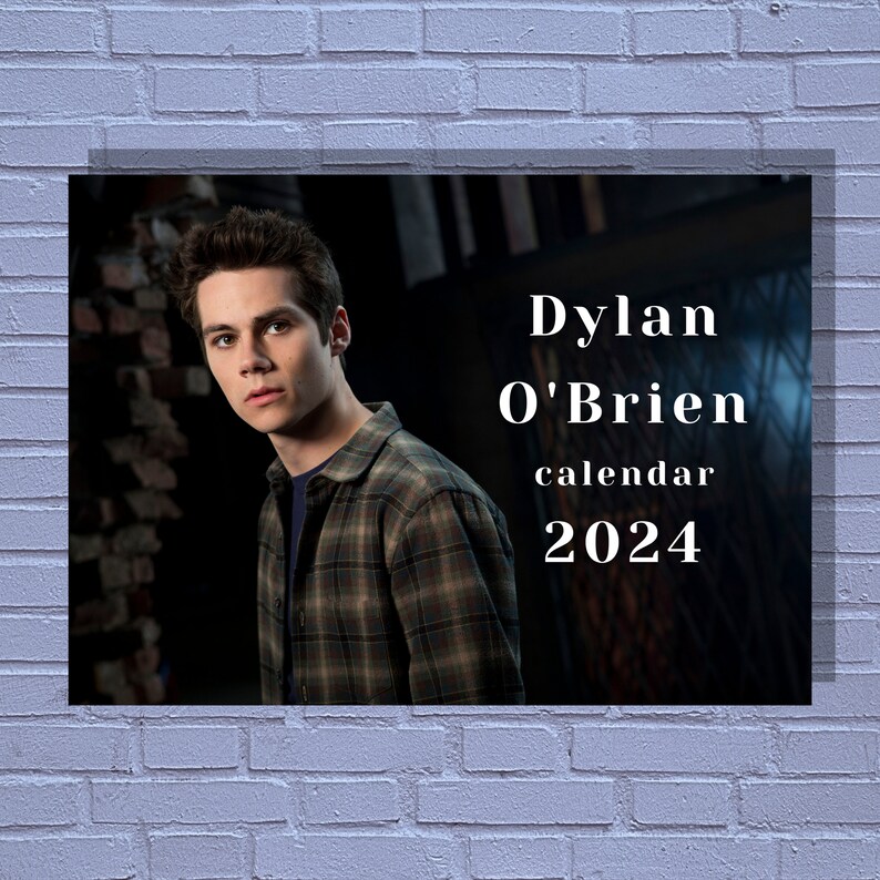 Dylan O'brien 2024 Calendar - Etsy