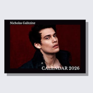 Nicholas Galitzine 2026 Calendar
