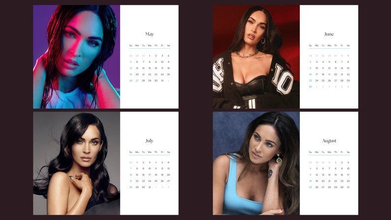 Megan Fox 2024 Calendar image 4