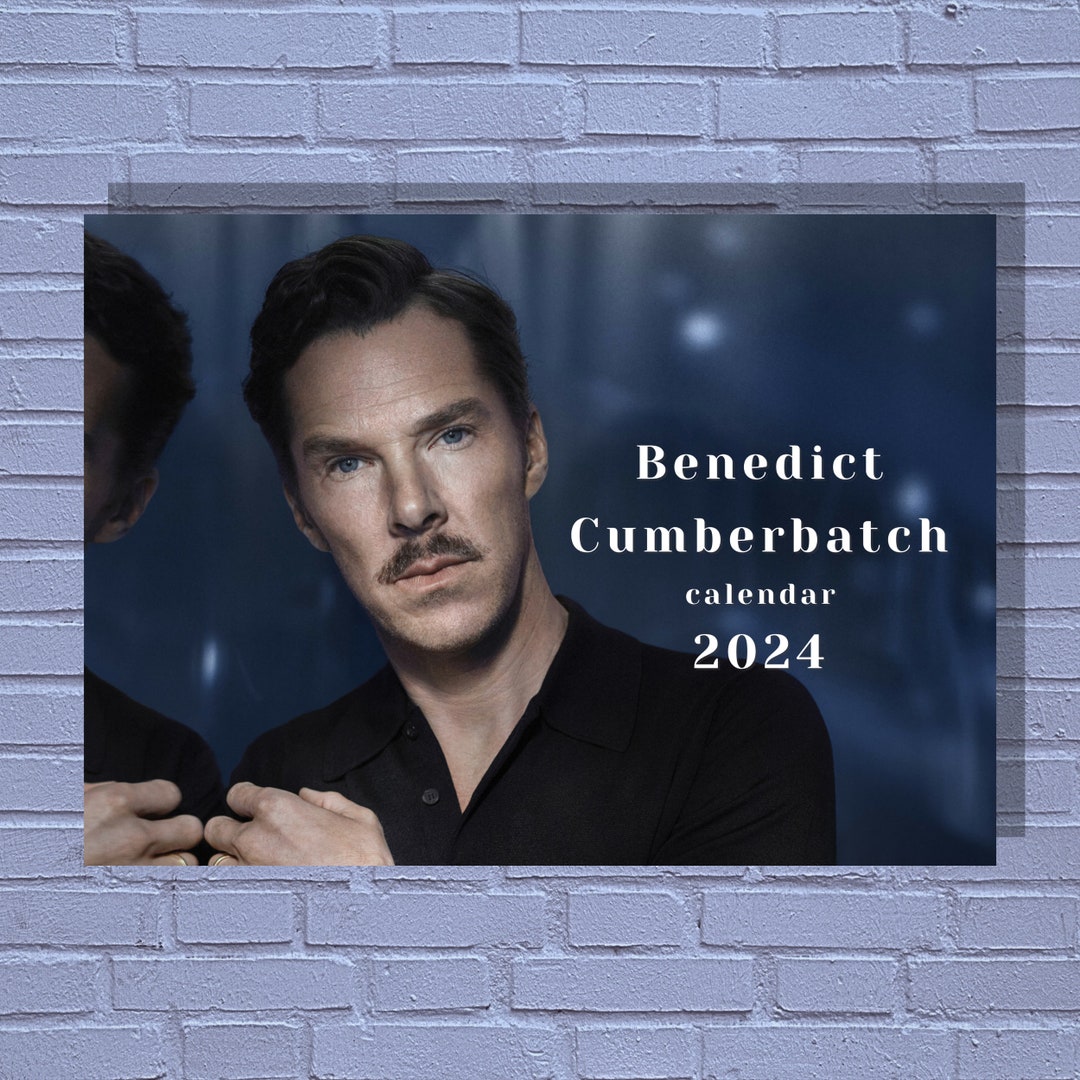 Benedict Cumberbatch 2024 Calendar Etsy